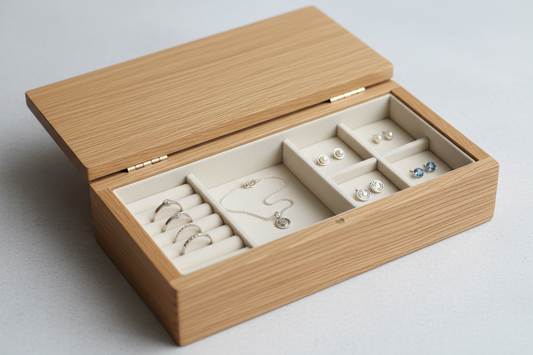 faca um porta joias simples, porem bastante realista